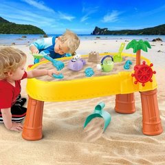 Столик пісочниця Beach Toys (водяний млин, набір для піску) HG 1126 HG 1126 фото