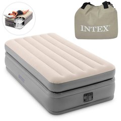Надувне ліжко із вбудованим електронасосом 220В (99-191-51 см) Intex 64162 NP