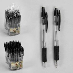 Набір кулькових ручок С 37079 (40) ЦІНА ЗА 60 ШТУК У БЛОКУ, чорна 91138 фото