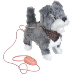 М'яка інтерактивна собачка WToys (на повідку, рухає головою, музика, звук, ходить, рухає хвостом) M 16167