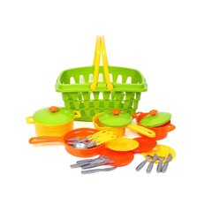 Дитячий набір посуду Technok Toys (кошик, 24 елементів) 4456 4456 фото