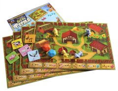 Настільна гра весела ферма Danko Toys (2-4 гравці, картки з тваринами, 2 кубики, собачки) G-FL-UA-01 G-FL-UA-01 фото