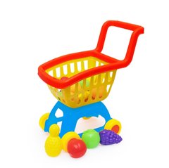 Візок для продуктів дитячий "Супермаркет" (BAMSIC) 213/1 213/1 фото