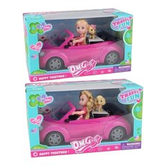 Ігровий набір лялька D.M.Girly (2 види, машинка, улюбленець, в коробці) 64016 64016 фото