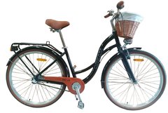 Велосипед міський (колеса 28", алюмінієва рама 18", 3 швидкості, фара, кошик) Corso Dream DM-28707