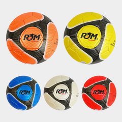 М'яч футбольний C 55996 (50) 5 видів, вага 320-340 грам, матеріал TPU, гумовий балон, розмір №5 127575 фото