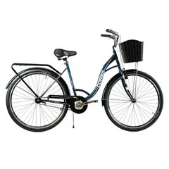 Велосипед міський 28” дюймів (рама 20", кошик, багажник, зібраний 75%) Corso Fortuna FR-9908 Білий