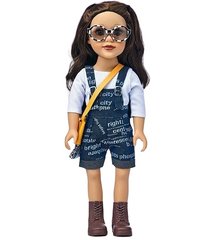 Лялька (висота 48 см, знімне взуття, окуляри, сумочка, вбрання, в коробці) W 18 N 12 A W 18 N 12 A фото