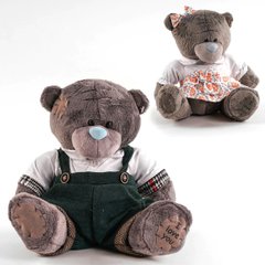 М'яка іграшка Ведмедик Тедді (2 види в штанах та сукня, висота 18см) M 12466