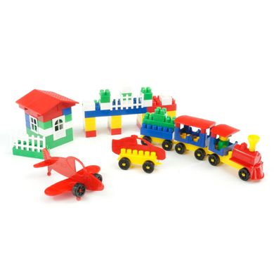 Детский набор конструктора "Technok Toys" ( 107 деталей, в чемодане) 3640 3640 фото