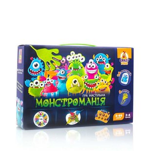 Игра настольная с липучками "Монстроманія" VT 8044-23 укр (14) "Vladi Toys" 95621 фото