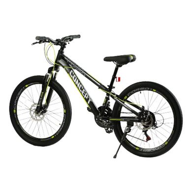 Спортивний велосипед 24 дюйми (рама 11", 21 швидкість, 75% складання, Shimano) Corso Concept CP-24784 Сірий CP-24784 фото