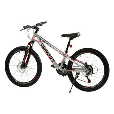 Спортивный велосипед 24 дюйма (рама 11", 21 скорость, 75% сборки, Shimano) Corso Concept CP-24902 Серый CP-24902 фото