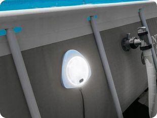Світильник світлодіодний для басейну настінний магнітний Intex 28698 LED підсвічування 28698 фото