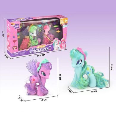 Набір поні My Little Pony (2 поні, аксесуари, в коробці) 63818 B/С 63818 B/С фото