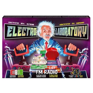 Электронный конструктор "Electro Laboratory. FM Radio" Elab-01-01 "Danko Toys" Elab-01-01 фото