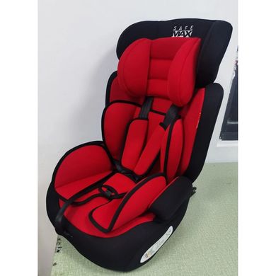 Автокрісло універсальне дитяче JOY (система ISOFIX, група 1-2-3, 9-36кг) RS-30199 Чорно-червоний RS-30199 фото