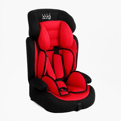 Автокрісло універсальне дитяче JOY (система ISOFIX, група 1-2-3, 9-36кг) RS-30199 Чорно-червоний RS-30199 фото