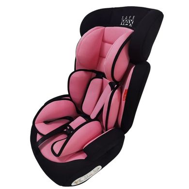 Автокресло универсальное детское JOY (система ISOFIX, группа 1-2-3, 9-36кг) RS-64188 Чёрно-розовый RS-64188 фото