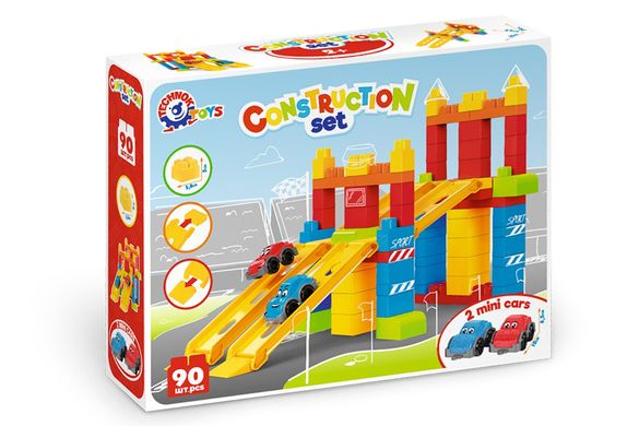 Набор конструктора Technok Toys (90 деталей, 2 машинки) 6825 6825 фото