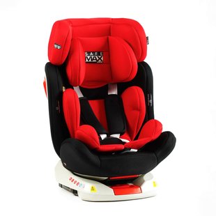 Автокресло детское Joy SafeMax (ISOFIX, группа 1-2-3, вращается на 360 градусов) SF-92100 Красное SF-92100 фото