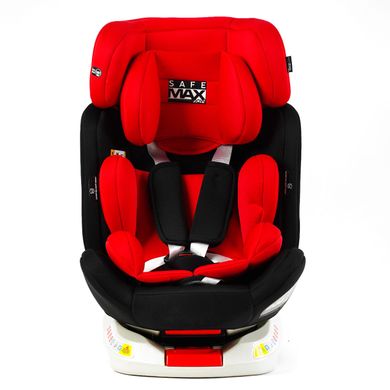 Автокрісло дитяче Joy SafeMax (ISOFIX, група 1-2-3, обертається на 360 градусів) SF-92100 Червоне SF-92100 фото