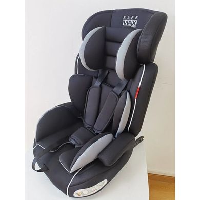 Автокресло универсальное детское JOY (система ISOFIX, группа 1-2-3, 9-36кг) RS-82365 Чёрно-серый RS-82365 фото