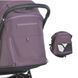 Коляска дитяча прогулянкова EL CAMINO BEYA ME 1127-B Vintage Plum Бордова