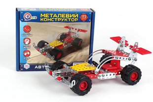 Конструктор металл "Болид" 4920 (10) "Technok Toys" 173 детали, в коробке 61855 фото