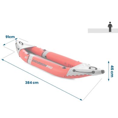 Надувний човен-байдарка кайак EXCURSION Intex 68303 NP 96819 фото