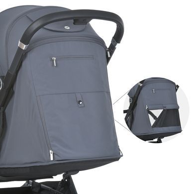 Прогулянковий візок дитячий EL CAMINO BEYA ME 1127-S Midnight Gray Сірий