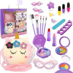Набір дитячої косметики Princess Makeup (23 предмети, косметичка, лаки, тіні, помади, пензлики, брошка) G541714-SR24109 G541717-SR24112 фото