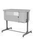 Ліжко для новонароджених CARRELLO Luna CRL-16501 Carbon Grey Сіра