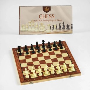 Шахматы CHESS (деревянная магнитная доска 34 см, в коробке) C 61559 C 61559 фото