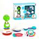 Набор погремушек Baby Toys (5 штук в коробке, динозаврик) SL 84846