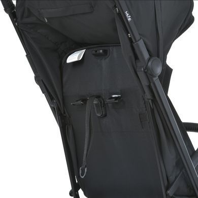 Прогулочная коляска детская EL CAMINO MUSE ME 1118 Black Черная